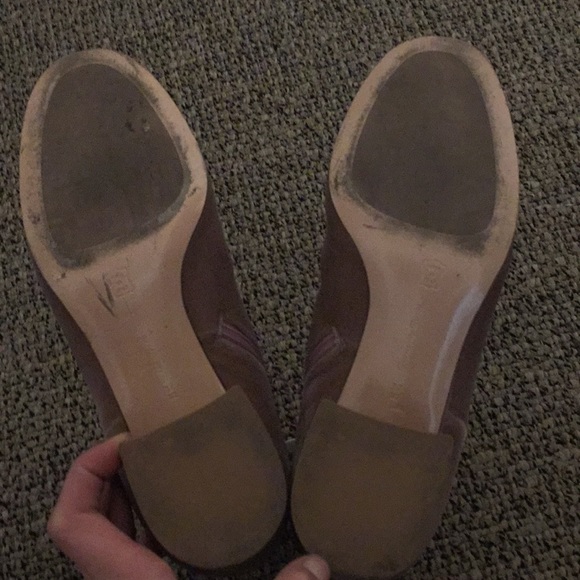 Gianvito Rossi Pink Velvet Margaux Booties - Picture 5 of 5